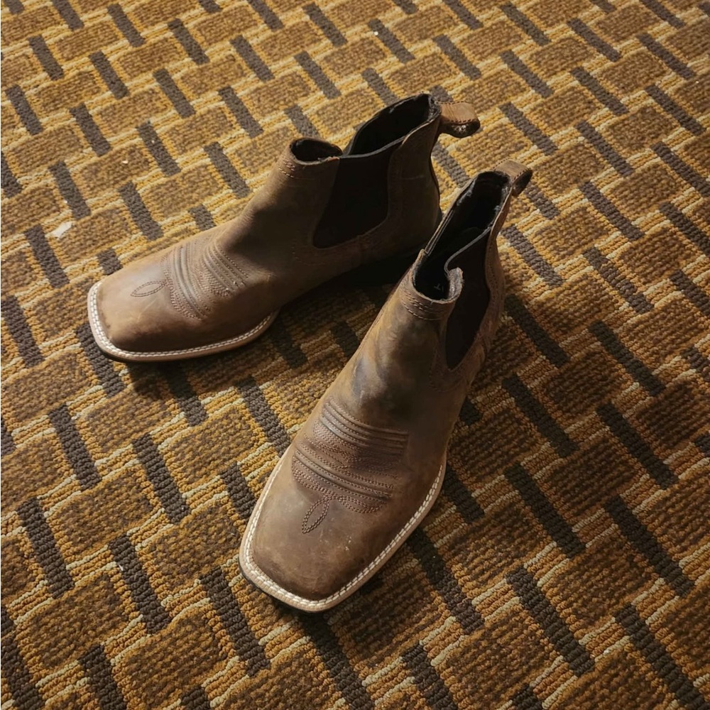 Men's Ariat Chelsea Brown Ankle Boots